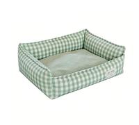 TOPINCN Lit pour Chien Lavable avec Housse Amovible, Lit pour Chien Rectangulaire Confortable et Respirant, canapé Rectangulaire Doux pour (75x60cm / 29,53x23,62 Pouces (pour Les Animaux de)