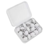 TOPINCN Lot de 16 Pinces à Couette en Forme de Champignon, Clips de Fixation pour Housse de Couette, Clips de Fixation Ronds en Forme de Champignon pour Drap, Couverture, Taie d'oreiller