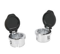 TOPINCN Lot de 2 Couvercles de Prise Allume-cigare Durables pour, Avalanche Silverado Suburban Tahoe