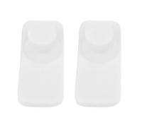 TOPINCN Lot de 2 Roues de Rechange pour Tiroir à Légumes, Rouleau de Tiroir de Congélateur, Fixation de Roue Coulissante pour Bac à Légumes de Réfrigérateur avec Performance de