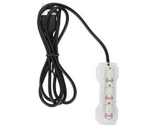 TOPINCN Lumière LED Douce pour Petit Aquarium, Décoration Efficace pour Bureau, Aquarium, Bureau avec Longue Durée de Vie, Convient pour Petit en Plastique comme sur L'image 6 X 2 cm.