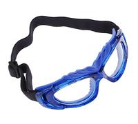 TOPINCN Lunettes de Protection de Sport, Résistantes aux Rayures, Raccord incurvé pour Basket-ball, Course à Pied, Escalade, Hommes et Femmes, Matériel PC (BLUE)