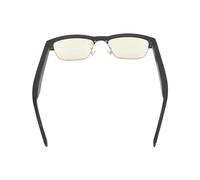 TOPINCN Lunettes Intelligentes Stéréo Hi-FI, avec Commande Tactile, écouteurs Ouverts pour Le Cyclisme, la Course à Pied et Les Activités Quotidiennes (Modèle à Monture dorée)