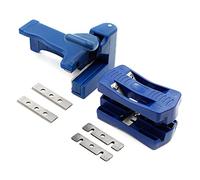 TOPINCN Machine à Tailler les Bandes de Bois Manuelle, Coupe-bande de Chant Durable avec 6 Lames pour Outil Accessoire de Menuiserie, Adaptée à la Décoration, Machines-outils à Bandes de Chant en Bois