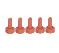 TOPINCN Mamelons de Veau 5 Pièces, Tétines de Biberon en Silicone, Tétine en Caoutchouc Souple pour Petits Animaux, Fournitures D'alimentation D'allaitement pour Bétail