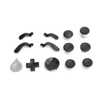 TOPINCN Manettes de Remplacement en Métal, Mod Métallique de Manette de Jeu Lisse et Confortable pour Elite 2, Durée de Vie Plus Longue (BLACK)