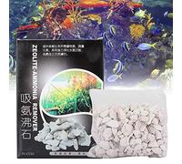 TOPINCN Matériau Filtrant pour Aquarium avec Zéolite, Stabilise Le PH de l'eau, équilibre l'eau d'alimentation, Réutilisable Après Trempage dans Salée, 527 G