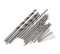 TOPINCN Micro Forets Hélicoïdaux Durables HSS Mini Ensemble pour Bijoux Montre PCB Artisanat 0.5-3mm pour L'artisanat