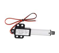 TOPINCN Mini Actionneur Linéaire électrique, Conception Réversible Efficace pour Usage Médical et Industriel, Aluminium/ABS 3W, Course de 50mm