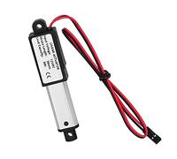 TOPINCN Mini Actionneur Linéaire électrique DC12V, Actionneur de Mouvement Compact et étanche pour Robot D'automatisation Intelligent, Course de 30mm en Alliage D'aluminium (Poussée 30N Vitesse