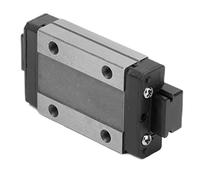 TOPINCN Mini Bloc de Chariot de Guidage de Rail Linéaire Compact en Acier pour Rail Coulissant de Machine CNC, Curseur Robuste de Haute Précision pour équipement D'automatisation, 1 X Curseur de de