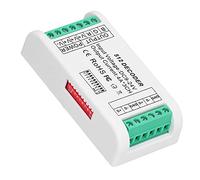 TOPINCN Mini Contrôleur de Bande de Décodeur RVB avec Protection IP44, 3 Canaux de Source de Lumière, Contrôleur LED Facile à Utiliser pour Lèche-mur de Barre Lumineuse, 2,7 Oz