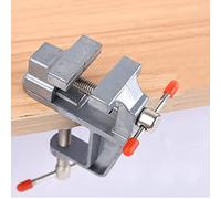 TOPINCN Mini étau D'établi, Pince de Table Compacte sur Outil D'étau en Métal, avec Mâchoire de Trempe de Haute dureté, pour une Forte praticabilité, pour le Traitement du