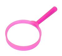 TOPINCN Mini Loupe Portative Portative de Lecture pour étudiants et Enfants, Loupe HD, Matériau ABS et Acrylique (Pink)