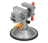 TOPINCN Mini Pince-étau à Rotation de 360 degrés, Outil Manuel Robuste en Acier 45# pour le Verre et le Métal de Bureau