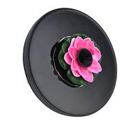 TOPINCN Mini Pompe à Eau de Jardin Décorative de Fontaine à énergie Solaire pour les étangs de Réservoirs de Poissons Extérieurs 6,3 Pouces (#2)