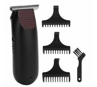 TOPINCN Mini Tondeuse à Cheveux électrique USB avec Tête de Coupe en Forme de T pour une Coupe de Cheveux de Précision pour Adultes et Enfants, étanche, 3W