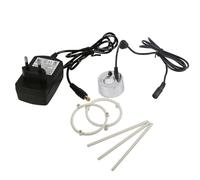 TOPINCN Mist Maker 24V Brumisateur à Ultrasons Brumisateur Fontaine d'eau étang Atomiseur Humidificateur d'air avec Adaptateur Mini Brumisateur à Ultrasons Brumisateur Fontaine d'eau (Prise UE)