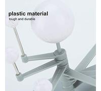 TOPINCN Modèle de Système Solaire à 9 Planètes, Jouet éducatif de Bricolage, Jouet Scientifique Stimulant Le Cerveau pour Enfants