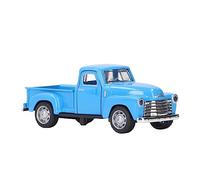 TOPINCN Modèle de Voiture moulé sous Pression 1:32, Voiture Jouet Alimentée par Friction, Jouet de pour Tout-Petits, Conduite, Porte de Pouvant S'ouvrir, Camions (Style 1)