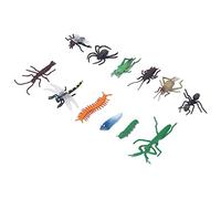 TOPINCN Modèle D'insecte de Simulation, 12 Pièces, Jouets D'insectes en Plastique Doux et sans Odeur, avec un Savoir-faire raffiné pour les Enfants de Plus de 4 à 6 Ans