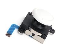 TOPINCN Module de Bouton de Joystick Analogique de Remplacement pour, Joystick Durable pour Contrôleur de Commutateur, Facile à Installer, pour les Joueurs, fabriqué en ABS (WHITE)