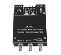 TOPINCN Module de Carte D'amplificateur de Puissance Compact à Double Canal avec Bluetooth 5.0 pour la Mise à Niveau Audio de Voiture ZK- 502T