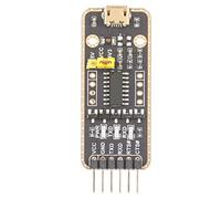 TOPINCN Module de Communication Série CH343G Puce USB vers UART TTL Module de Passage Universel Antistatique, pour OS///, Micro USB, 1 Pièce
