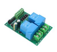 TOPINCN Module de Commutation de Contrôleur de Moteur, Conception PCB Durable avec 9 Modes pour équipement de Levage de Volets Roulants et Portes de Garage (12V)
