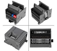TOPINCN Module D'extension Analogique PLC 4I/1O, 24V | Prend en charge une sortie flexible, adaptée à EM235, condensateur électrolytique durable, haute compatibilité
