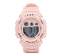 TOPINCN Montre Numérique LED 7 Couleurs pour Enfants, Montre-Bracelet de Sport étanche à 30 M pour Garçons et Filles âgés de 5 à 17 Ans, Plastique PU, Acier Inoxydable, Acrylique