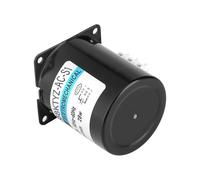 TOPINCN Moteur à Engrenages Synchrone à Aimant Permanent Moteur Durable de Petit Volume pour L'automatisation des Instruments Synchrone CW/CCW pour Lampes de Scène AC220V 28W Engrenage Métallique