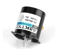 TOPINCN Moteur à Engrenages Synchrone à Aimant Permanent Moteur Durable de Petit Volume pour L'automatisation des Instruments Synchrone CW/CCW pour Lampes de Scène AC220V 28W Engrenage Métallique