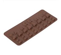 TOPINCN Moule à Barre de Chocolat en Silicone, Moules à Chocolat Durables et Résistants à la Chaleur pour Décoration de Gâteau de Bonbons, Outil de Cuisson de Cuisine pour Usage Domestique