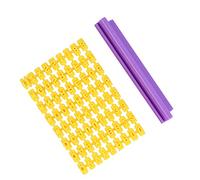 TOPINCN Moule à Biscuits, Lettres Anglaises, Chiffres, Timbres, Biscuits, Gâteaux, Outils de Cuisson, Symboles de Lettres Antiadhésives, biscuits, Moule à Impressionner