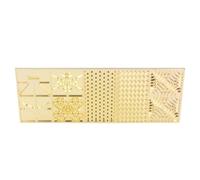 TOPINCN Moule à Glaçons, Plateau à Glaçons Design Cuivre 24,9 X 9, Cm for