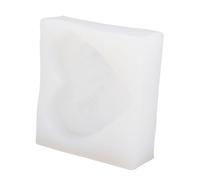 TOPINCN Moule en Silicone Main dans la Main, Moule à Fondant en Forme de Cœur pour la Décoration de Gâteaux, avec Motifs de Glaçage Fondant, adapté au Four à Micro-ondes et au