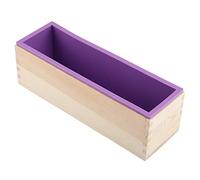 TOPINCN Moule Rectangulaire en Silicone pour Savon et Gâteau, 1200ML, pour Pudding au Chocolat et à la Gelée, Matériau de qualité Alimentaire