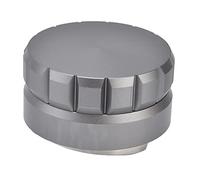 TOPINCN Niveleur de Distributeur de Doseur de café de 53 Mm, Base Réglable en Acier Inoxydable avec Conception Durable Antirouille pour un Usage Commercial au Bureau à Domicile (SILVER)