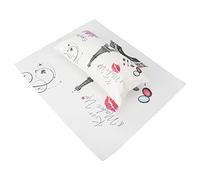 TOPINCN Oreiller à Main pour Nail Art, Ensemble de Tapis Doux et Confortable pour Salons de Manucure et Usage Domestique en Cuir PU