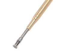 TOPINCN Outil D'affûtage de Vis de Montre Kit de Réparation de Modification de Vis de Poignée en Laiton avec 3 Mâchoires 0,8 Mm 1,1 Mm 1,5 Mm pour les Professionnels Amateurs de