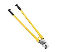 TOPINCN Outil de Ciseaux Coupe-câble en Acier au Carbone de qualité Industrielle pour Couper des Câbles jusqu'à 10 Mm de Diamètre 35,43 Pouces avec Poignée en Caoutchouc Confortable pour un Usage