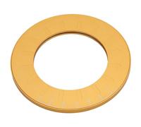 TOPINCN Outil de Dessin de Cercle Règle Réglable en Métal en Acier Inoxydable Professionnel pour Bureau de Conception or