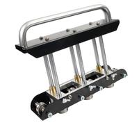 TOPINCN Outil de Pliage de Toiture en Métal, Cintreuse de Tôle à 3 Stations de Haute Précision pour Réaliser des Coudes de 1/2 à 5", Idéale pour les Entrepreneurs Professionnels et les Passionnés,