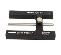 TOPINCN Outil de Réglage des Freins Tige de Poussée en Alliage D'aluminium Durable pour Servofrein, avec Ajustement pour Jauge de Maître-Cylindre, pour la Plupart des Freins, Facile à Utiliser, pour