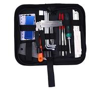 TOPINCN Outil de Réparation de Guitare Essentiel Définir des Fichiers de Bricolage Protecteur de Touche à la Chaîne avec Sac de Mémoire pour Maintenir des Instruments de Chaîne