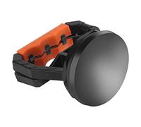 TOPINCN Outil de Réparation D'écran, Ventouse Support de Démontage de Verre Ergonomique pour Réparation de Téléphone/tablette PVC ABS TPE Noir + Orange 2.8 * 3.0 * 2.4