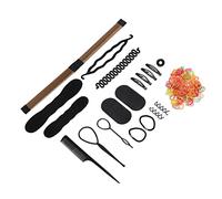 TOPINCN Outil de Tressage de Cheveux, Accessoire Léger pour Coiffures Polyvalentes à la Maison ou Lors D'événements, 20 Pièces