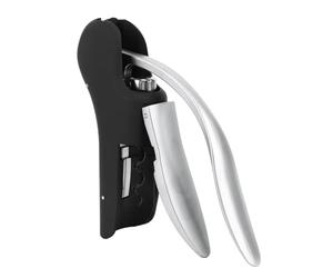 TOPINCN Ouvre-vin, Levier Ergonomique en Alliage de Zinc, Tire-Bouchon Manuel avec Pompe à Levier Ergonomique, Conception Verticale Debout, Idéal pour la Maison