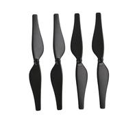 TOPINCN Pales D'hélice Légères en Fiber de Carbone pour, Conception Ergonomique, Ensemble D'hélices de Remplacement 4 Pièces pour Un Temps de Vol prolongé pour (Black)